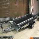 Прицепы для автомобилей AvtoS A20M1B (2000x1300x300, R13, ресс. AL-KO, тент 800мм)