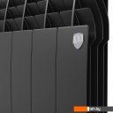 Радиаторы отопления Royal Thermo Biliner Alum 500 Noir Sable (15 секций)