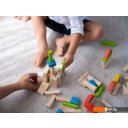 Развивающие игрушки Plan Toys 40 цветных блоков 5513
