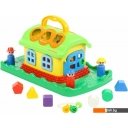 Развивающие игрушки Полесье Сказочный домик на лужайке (в сеточке)