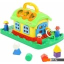 Развивающие игрушки Полесье Сказочный домик на лужайке (в сеточке)