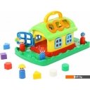 Развивающие игрушки Полесье Сказочный домик на лужайке (в сеточке)