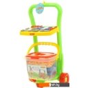 Конструкторы Полесье 54401 Тележка Caddie с конструктором Изобретатель. Набор №542