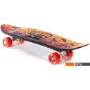 Скейтборды, лонгборды Полесье 89519 65 см (черный/красный)