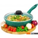 Сковороды Elan Gallery Гармония вкуса 120635 (изумруд)