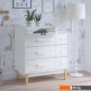 Детские комоды Pituso Vintage Premium ЛДСП (древесина белая)