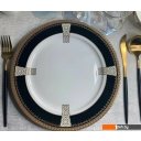 Тарелки, салатники, блюда и наборы Lenardi Black Baccara 205-008 (6шт)