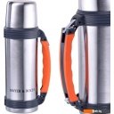 Термосы, термокружки и многоразовые стаканы Mayer&Boch 28044 0.75л (серый/оранжевый)
