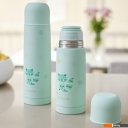 Термосы, термокружки и многоразовые стаканы Miniland Thermy Dolce 350мл (бирюзовый/енот)