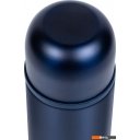 Термосы, термокружки и многоразовые стаканы Relaxika 101 1л (темно-синий/без логотипа)