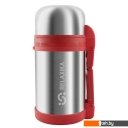 Термосы, термокружки и многоразовые стаканы Relaxika 201 1л (нержавеющая сталь)