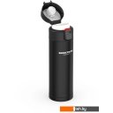 Термосы, термокружки и многоразовые стаканы БИОСТАЛЬ Crosstown NMU-B 420мл (атласный черный)