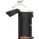 Термосы, термокружки и многоразовые стаканы БИОСТАЛЬ Crosstown NMU-B 420мл (атласный черный)