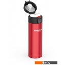 Термосы, термокружки и многоразовые стаканы БИОСТАЛЬ Crosstown NMU-R 420мл (красный гранат)