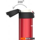 Термосы, термокружки и многоразовые стаканы БИОСТАЛЬ Crosstown NMU-R 420мл (красный гранат)