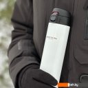 Термосы, термокружки и многоразовые стаканы БИОСТАЛЬ Crosstown NMU-W 520мл (полярный белый)