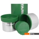 Термосы, термокружки и многоразовые стаканы БИОСТАЛЬ NBA-1000G (зеленый)