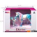 Роботы, трансформеры, фигурки Masai Mara Мир фэнтези. Семья голубых единорогов MM206-424