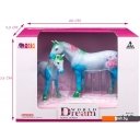 Роботы, трансформеры, фигурки Masai Mara Мир фэнтези. Семья голубых сказочных лошадей MM206-427