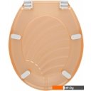 Сиденья и крышки для унитазов и биде Мультидом СБ72-91 (ракушка, бежевый)