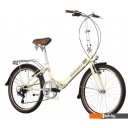 Велосипеды Novatrack Aurora 3.6 24 2024 24FAURORA6S.BG4 (бежевый)