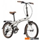 Велосипеды Novatrack Town alloy 8 V 2024 (серебристый)