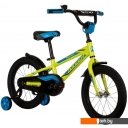 Детские велосипеды Novatrack Dodger 16 2022 165ADODGER.GN22 (зеленый)