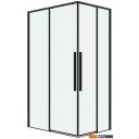 Душевые кабины Grossman Galaxy 120x195 1/2.K33.01.12.21.00 (черный матовый/стекло прозрачное)