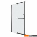 Душевые кабины Grossman Pragma 110x195 100.K33.03.100.21.02 (черный матовый/шиншилла стекло)