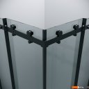 Душевые кабины Grossman Classic 90x90x195 300.K33.04.9090.21.00 (черный матовый/прозрачное стекло)