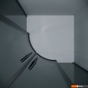 Душевые кабины Grossman Classic 90x90x195 301.K33.04.9090.21.10 (черный матовый/тонированное стекло)