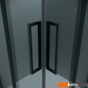 Душевые кабины Grossman Cosmo 100x100x195 300.K33.02.1010.21.10 (черный матовый/тонированное стекло)