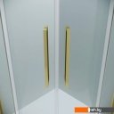 Душевые кабины Grossman Cosmo 100x100x195 301.K33.02.1010.32.00 (золото сатин/прозрачное стекло)