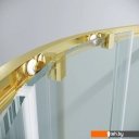 Душевые кабины Grossman Cosmo 100x100x195 301.K33.02.1010.32.00 (золото сатин/прозрачное стекло)
