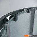 Душевые кабины Grossman Cosmo 90x90x195 301.K33.02.9090.21.02 (черный матовый/шиншилла стекло)