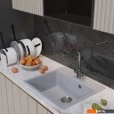 Кухонные мойки Mixline ML-GM15 551916 (серый)