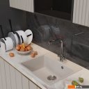 Кухонные мойки Mixline ML-GM15 551918 (белый)