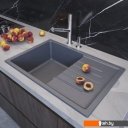 Кухонные мойки Mixline ML-GM19 551988 (графит)