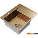 Кухонные мойки Mixline Pro 552925 (бронза, с сифоном)