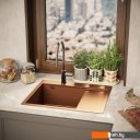 Кухонные мойки Mixline Pro 552925 (бронза, с сифоном)