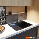 Кухонные мойки Mixline Pro 552929 (черный графит, с сифоном)