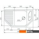Кухонные мойки Zigmund & Shtain Eckig 800 (молодое шампанское)