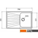 Кухонные мойки Zigmund & Shtain Klassisch 790 (индийская ваниль)