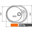 Кухонные мойки Zigmund & Shtain Kreis OV 575 (индийская ваниль)