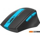 Мыши A4Tech Fstyler FG30 (черный/голубой)