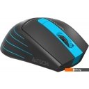 Мыши A4Tech Fstyler FG30 (черный/голубой)