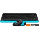 Наборы периферии A4Tech Fstyler F1010 (черный/синий) Наборы периферии A4Tech Fstyler F1010 (черный/синий)