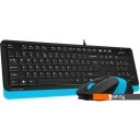 Наборы периферии A4Tech Fstyler F1010 (черный/синий) Наборы периферии A4Tech Fstyler F1010 (черный/синий)