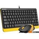 Наборы периферии A4Tech Fstyler F1110 (черный/желтый)