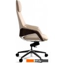 Офисные кресла и стулья Norden Шопен FK 0005-A Beige Leather (кожа бежевая/алюминий)